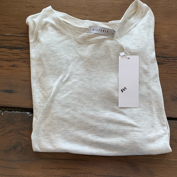 Allfenix gray zipper tee - Picture 4 of 8